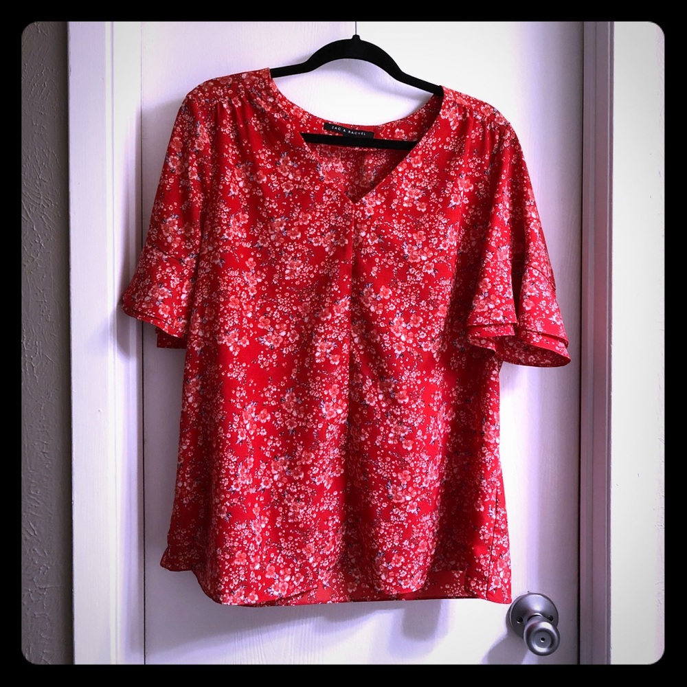 Zac & Rachel floral blouse